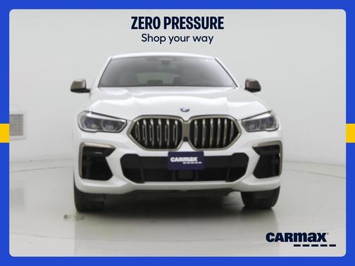 White 2022 BMW X6 M50i