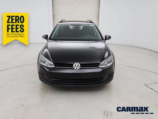 Black 2016 Volkswagen Golf S