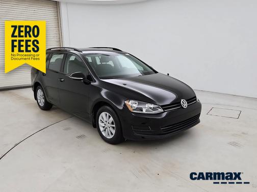 Black 2016 Volkswagen Golf S