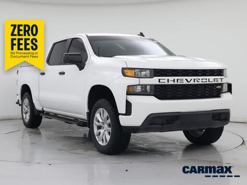 White 2021 Chevrolet Silverado 1500 Custom