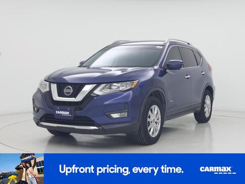 Blue 2018 Nissan Rogue Hybrid SV