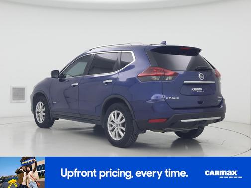 Blue 2018 Nissan Rogue Hybrid SV