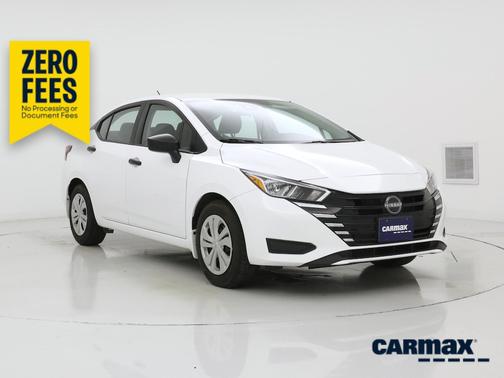 White 2024 Nissan Versa S