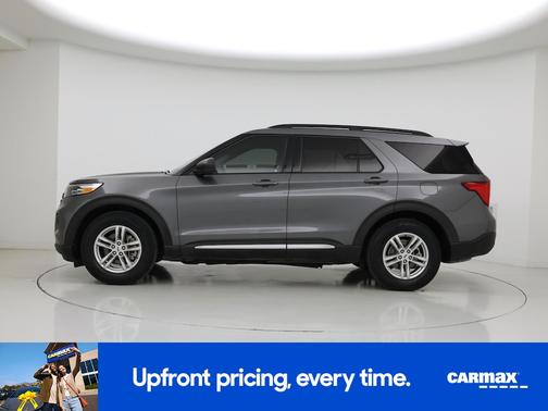 Gray 2023 Ford Explorer XLT