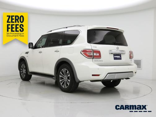 White 2017 Nissan Armada SL