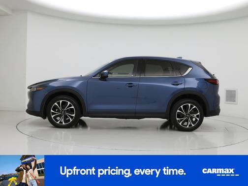 Blue 2022 Mazda CX-5 2.5 S Premium Package
