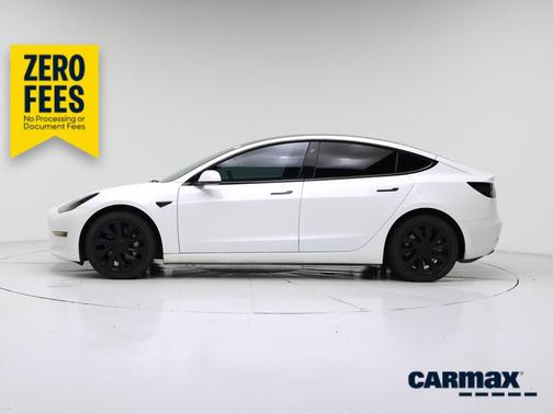 White 2023 Tesla Model 3 Long Range