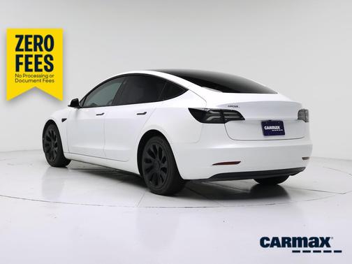 White 2023 Tesla Model 3 Long Range