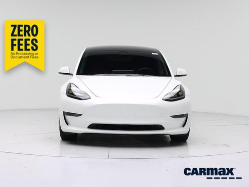 White 2023 Tesla Model 3 Long Range