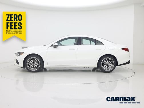 White 2025 Mercedes-Benz CLA 250
