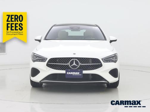 White 2025 Mercedes-Benz CLA 250