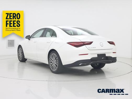 White 2025 Mercedes-Benz CLA 250