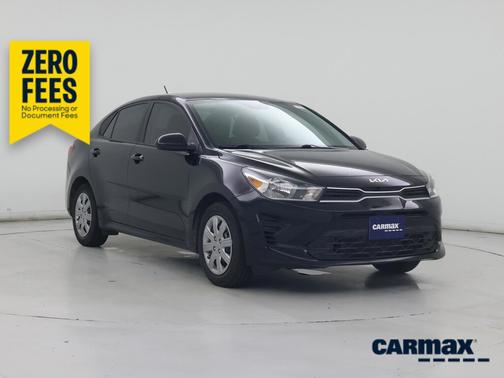 Black 2023 Kia Rio S