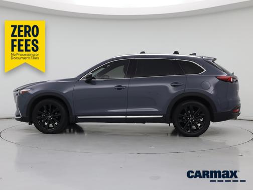Blue 2021 Mazda CX-9 Carbon Edition
