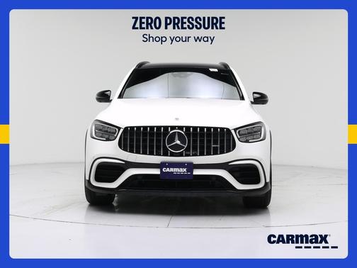 White 2021 Mercedes-Benz AMG GLC 63