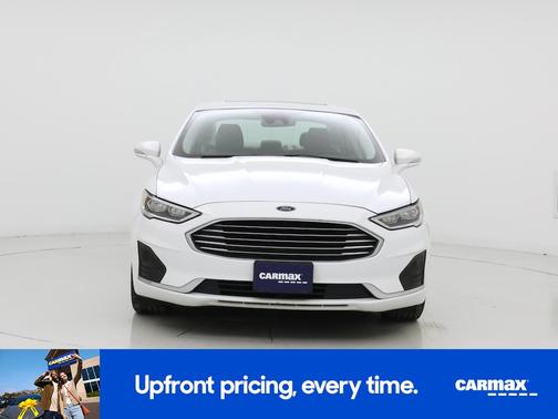 White 2019 Ford Fusion Hybrid SEL