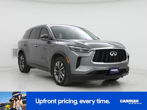 Gray 2023 INFINITI QX60 Luxe