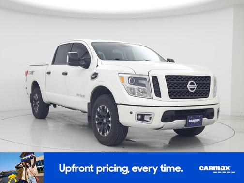 White 2017 Nissan Titan PRO-4X