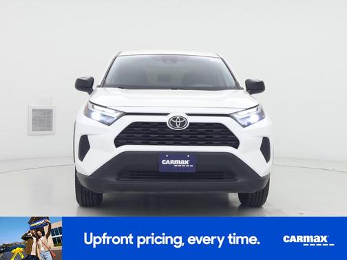 White 2023 Toyota RAV4 LE