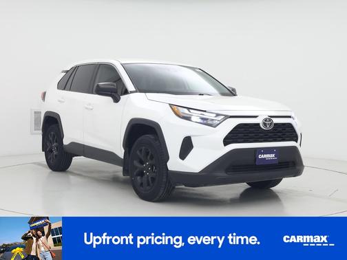 White 2023 Toyota RAV4 LE