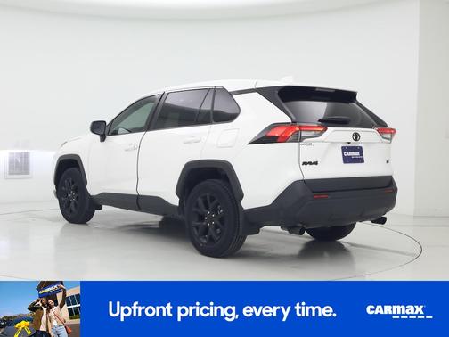 White 2023 Toyota RAV4 LE