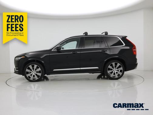 Black 2021 Volvo XC90 T6 Inscription