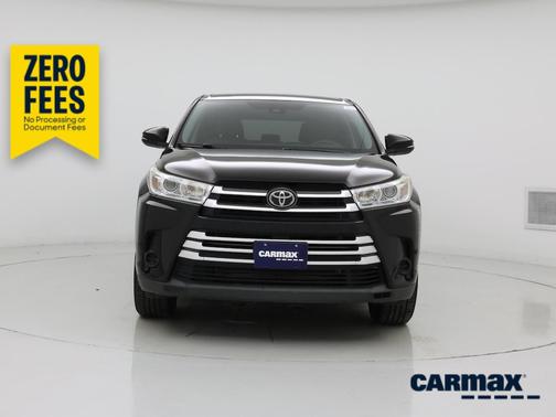 Black 2019 Toyota Highlander LE