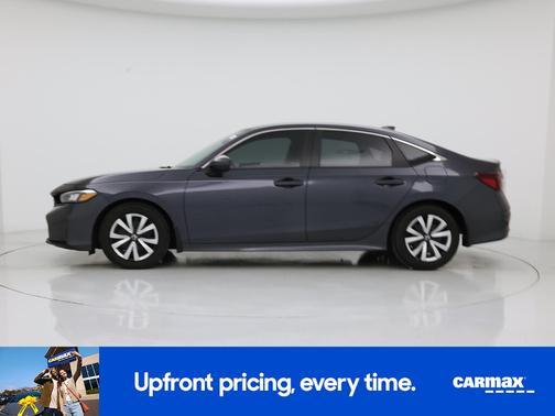 Black 2025 Honda Civic LX