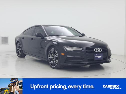 Black 2017 Audi A7 Premium Plus