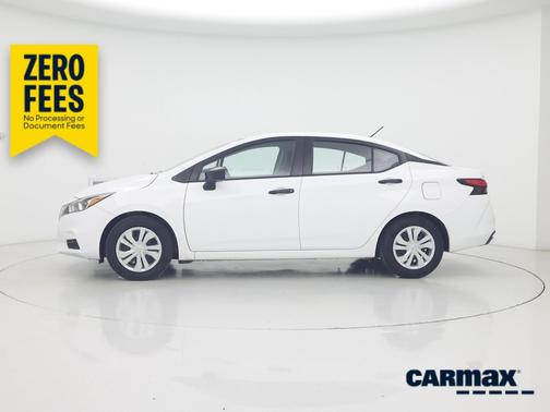 White 2022 Nissan Versa S