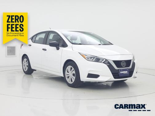 White 2022 Nissan Versa S