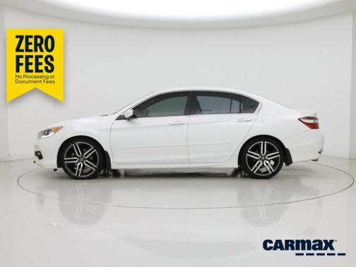 White 2016 Honda Accord Sport