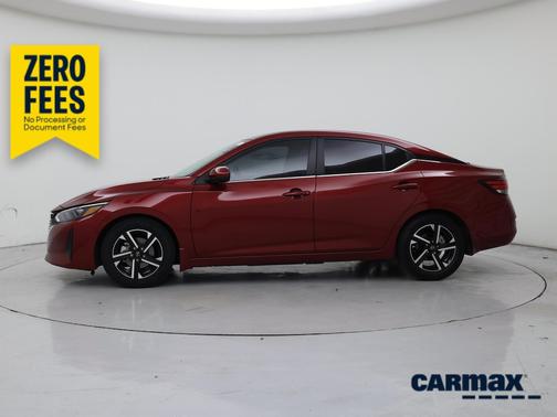 Red 2024 Nissan Sentra SV