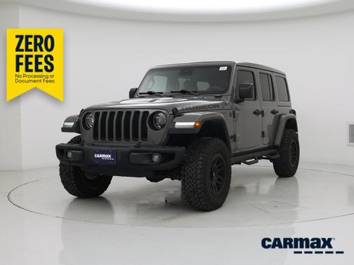 Gray 2019 Jeep Wrangler Unlimited Rubicon
