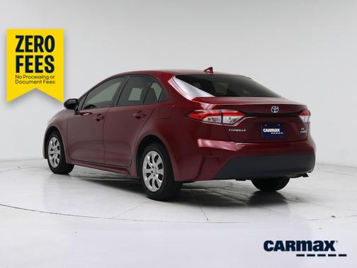 Red 2023 Toyota Corolla Hybrid LE