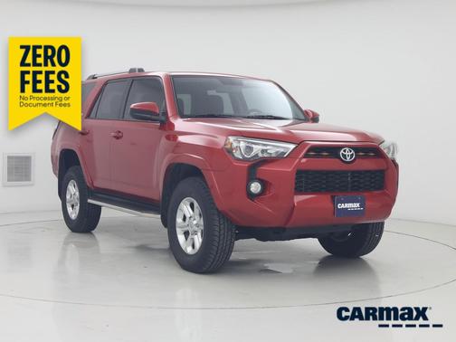 Red 2019 Toyota 4Runner SR5