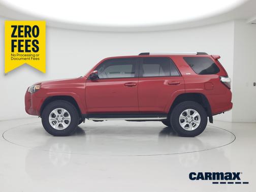 Red 2019 Toyota 4Runner SR5