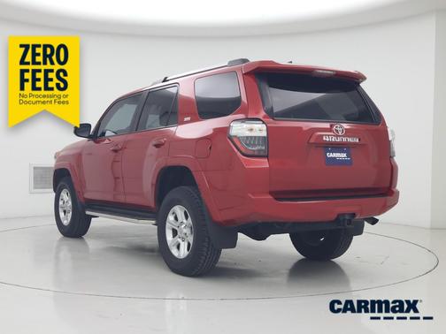 Red 2019 Toyota 4Runner SR5