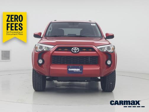 Red 2019 Toyota 4Runner SR5