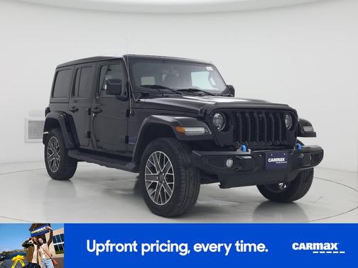 Black 2023 Jeep Wrangler 4xe