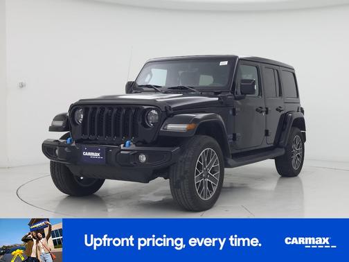 Black 2023 Jeep Wrangler 4xe