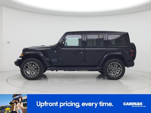 Black 2023 Jeep Wrangler 4xe