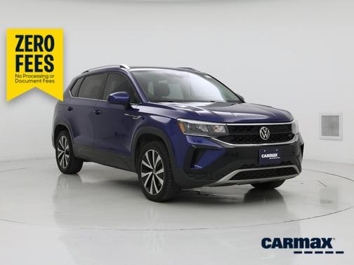Blue 2022 Volkswagen Taos SE