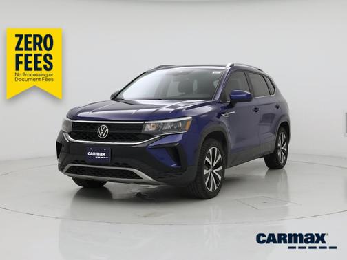 Blue 2022 Volkswagen Taos SE
