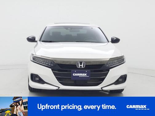 White 2021 Honda Accord Sport