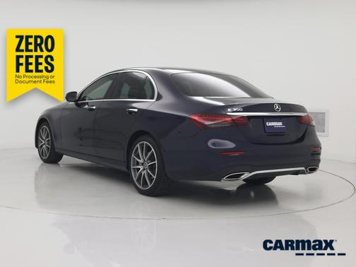 Blue 2021 Mercedes-Benz E-Class