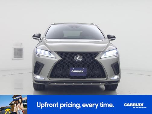 Gray 2022 Lexus RX 350 F-SPORT Handling