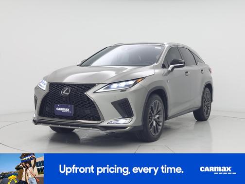 Gray 2022 Lexus RX 350 F-SPORT Handling