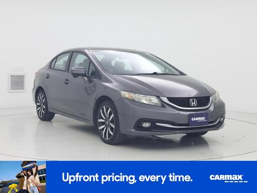 Gray 2014 Honda Civic EX-L