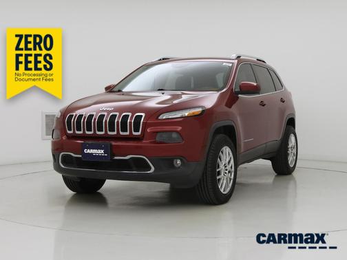 Red 2014 Jeep Cherokee Limited